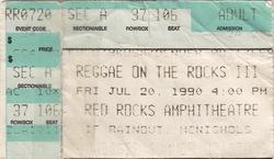 Reggae on the Rock III on Jul 20, 1990 [351-small]
