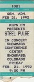 Steel Pulse on Feb 21, 1992 [360-small]