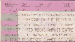 Reggae on the Rocks V on Aug 8, 1992 [362-small]