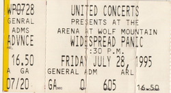 Widespread Panic on Jul 28, 1995 [428-small]