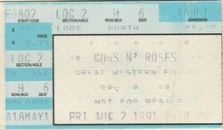 Guns N' Roses / Skid Row on Aug 2, 1991 [474-small]