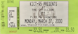311 / Jimmie’s Chicken Shack on Mar 27, 2000 [499-small]