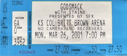 Godsmack / Staind / Systematic / Cold on Mar 26, 2001 [549-small]