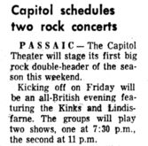 The Kinks / Lindisfarne / Revival on Nov 3, 1972 [756-small]