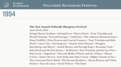 "Telluride Bluegrass Festival" on Jun 16, 1994 [857-small]