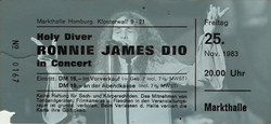 Dio / Waysted on Nov 25, 1983 [949-small]