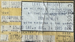 Don Henley / Katrina & the Waves on Aug 3, 1985 [181-small]