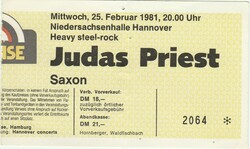 Judas Priest / Saxon on Feb 15, 1981 [351-small]