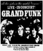 Grand Funk Railroad / Eric Burdon Band on Jan 10, 1975 [364-small]
