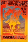 Jeff Beck / The Moody Blues / Ten Years After / Mint Tattoo on Nov 29, 1968 [635-small]