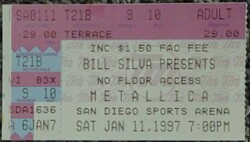Metallica / Korn on Jan 11, 1997 [721-small]