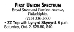 ZZ Top / Lynyrd Skynyrd on Oct 2, 1999 [759-small]