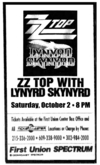 ZZ Top / Lynyrd Skynyrd on Oct 2, 1999 [805-small]