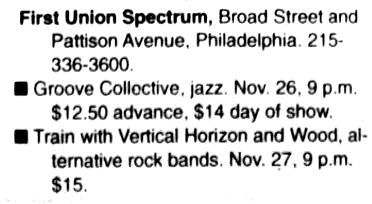Train Concert & Tour History (Updated for 2024) Concert Archives