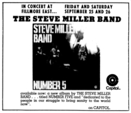 Steve Miller Band / Mungo Jerry / Clouds on Sep 25, 1970 [829-small]