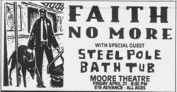 Faith No More / Steel Pole Bath Tub on Apr 21, 1995 [081-small]