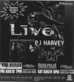 Live / PJ Harvey / Varucca Salt  on Aug 18, 1995 [095-small]