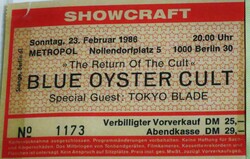 Blue Öyster Cult / Tokyo Blade on Feb 23, 1986 [112-small]