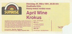 Krokus / April Wine on Mar 24, 1981 [125-small]