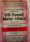 Overkill / Anthrax / Agent Steel on May 8, 1986 [130-small]
