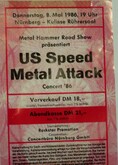 Overkill / Anthrax / Agent Steel on May 8, 1986 [130-small]
