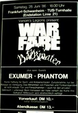 Warfare / Backwater / Exumer / Phantom on Jun 28, 1986 [144-small]