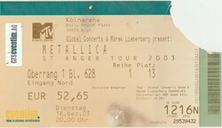 Metallica / Godsmack on Dec 16, 2003 [156-small]