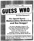 The Guess Who / mahavishnu orchestra / Boz Scaggs on Aug 12, 1974 [193-small]