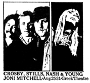Crosby, Stills, Nash & Young / Joni Mitchell on Aug 25, 1969 [432-small]