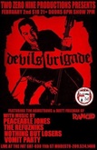 Devil's Brigade / The Refuzniks / Roger Miret & The Disasters / Peaceable Jones on Feb 2, 2011 [604-small]