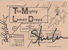 The Mighty Lemon Drops / Ocean Blue / John Wesley Harding on Mar 18, 1990 [145-small]