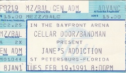 Jane's Addiction / Suicidal Tendencies on Feb 19, 1991 [151-small]