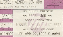 Pearl Jam / Follow for Now on Apr 22, 1992 [158-small]