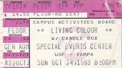 Living Colour / Candle Box on Oct 24, 1993 [181-small]