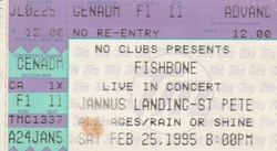 Fishbone / Wepon of Choice on Feb 25, 1995 [190-small]