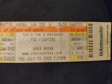 Foo Fighters / My Morning Jacket on Jul 10, 2003 [343-small]