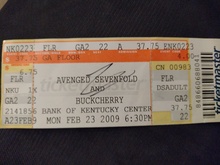 Avenged Sevenfold / Buckcherry / Papa Roach on Feb 23, 2009 [346-small]
