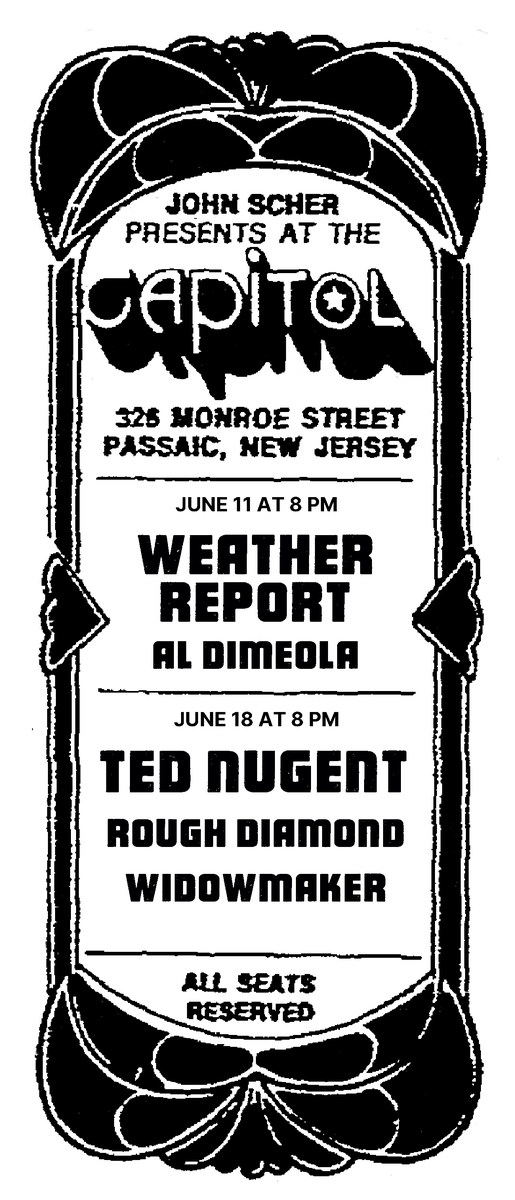 Ted Nugent Concert & Tour History Concert Archives