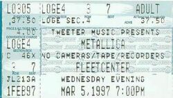 Metallica / Corrosion Of Conformity on Mar 5, 1997 [595-small]