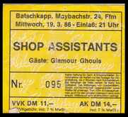Shop Assistants / Glamour Ghouls on Mar 19, 1986 [661-small]