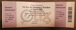 Fit For An Autopsy / Exodus / Darkest Hour / Undeath on Dec 3, 2023 [073-small]