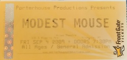 Modest Mouse / The Night Marchers on Sep 4, 2009 [124-small]