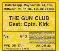The Gun Club / Cptn. Kirk on Nov 26, 1986 [281-small]