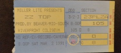 ZZ Top / The Black Crowes on Mar 2, 1991 [500-small]