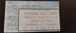 David Lee Roth / Cinderella on Jul 22, 1991 [506-small]