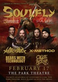 Soulfly / Toxic Holocaust / X Method / Bears With Technology / Cause Of Death on Feb 17, 2020 [651-small]