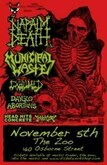 Napalm Death / Municipal Waste / Exhumed / Dayglo Abortions / Head Hits Concrete on Nov 5, 2012 [695-small]