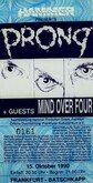 Prong / Mind Over Four on Oct 15, 1990 [702-small]