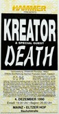 Kreator / Death on Dec 4, 1990 [718-small]