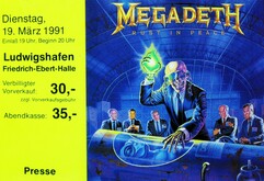 Megadeth / Alice In Chains / The Almighty on Mar 19, 1991 [752-small]
